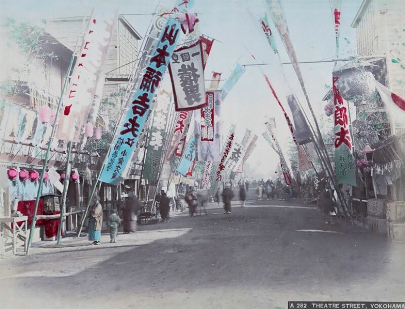 Increíbles fotos en color de Japón del siglo XIX