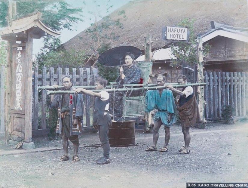 Increíbles fotos en color de Japón del siglo XIX