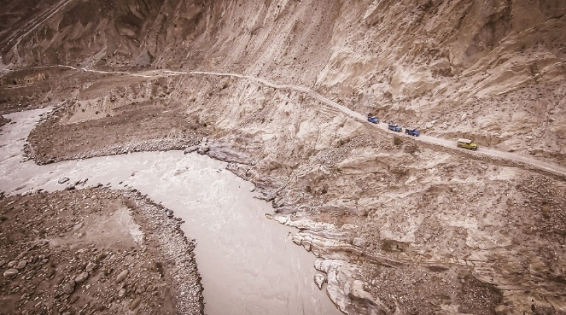 Increíbles imágenes de drones de Karakorum