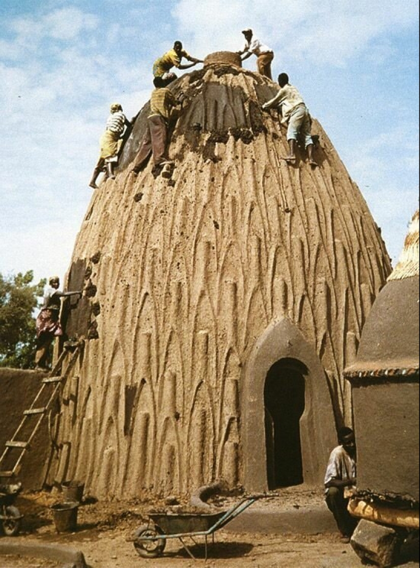 Increíbles obras maestras de la arquitectura Africana de la tribu