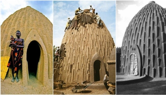 Increíbles obras maestras de la arquitectura Africana de la tribu