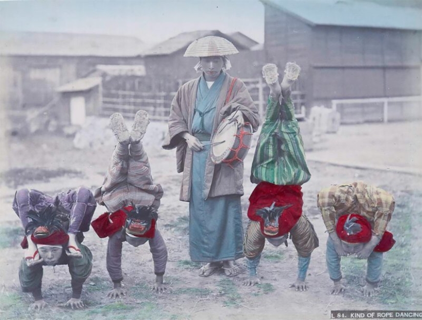 Incredible color photos of Japan of the XIX century