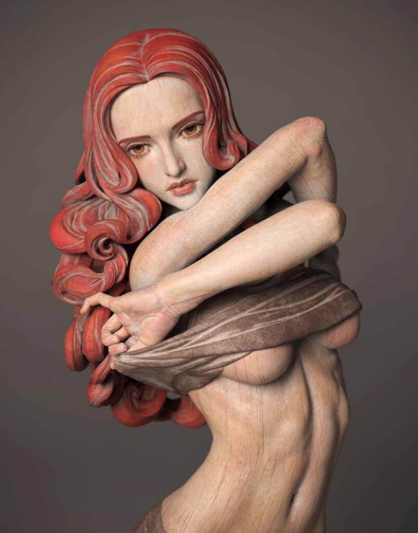 Incredible works of digital 3D sculptor Qi Shen Luo