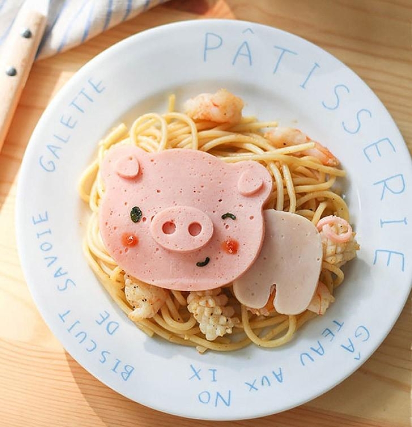 Incredibly cute Japanese dishes