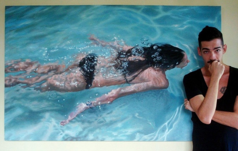 Incredibly realistic water fantasies of Gustavo Nunez