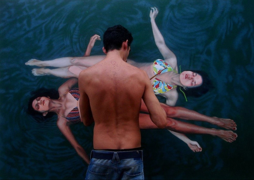 Incredibly realistic water fantasies of Gustavo Nunez