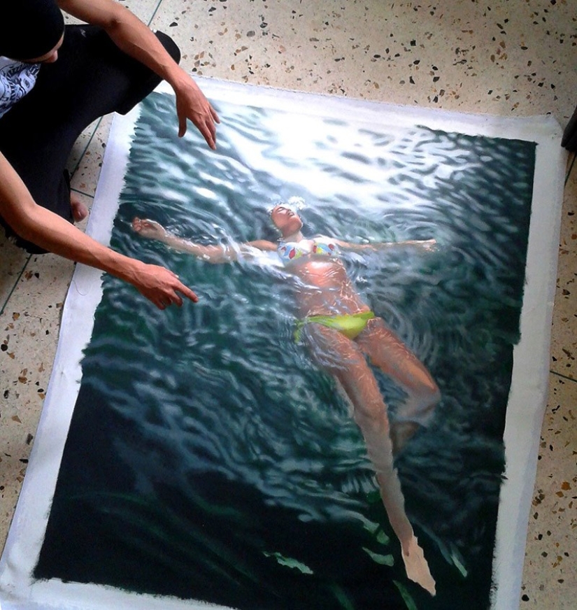 Incredibly realistic water fantasies of Gustavo Nunez