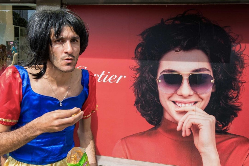 Inesperadas escenas de la calle de nueva York y tel Aviv en la lente del maestro de la calle-foto por Ronen Berka