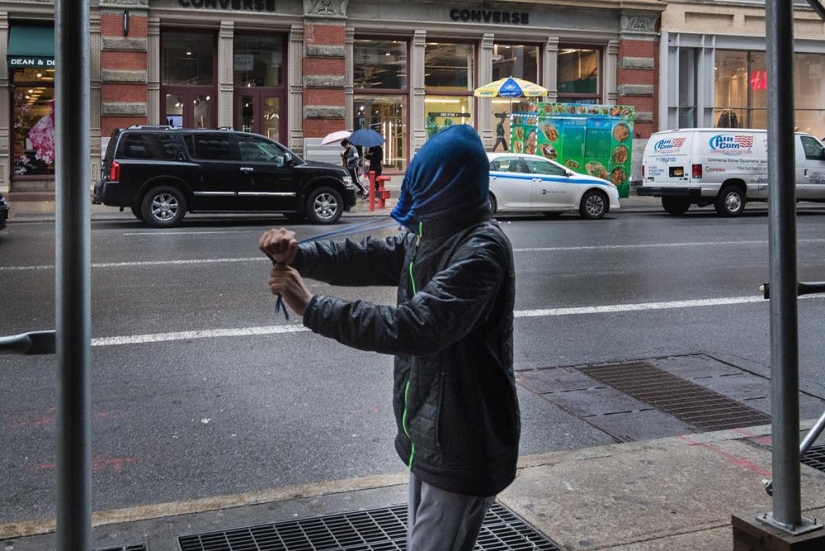 Inesperadas escenas de la calle de nueva York y tel Aviv en la lente del maestro de la calle-foto por Ronen Berka