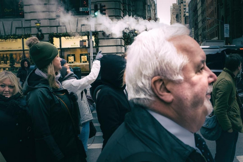 Inesperadas escenas de la calle de nueva York y tel Aviv en la lente del maestro de la calle-foto por Ronen Berka