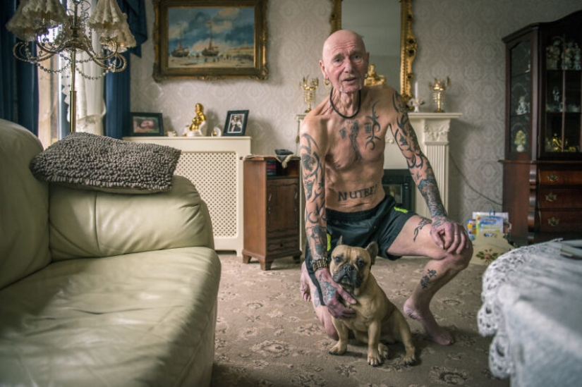 Ingrid Meyhering's optimistic photo project about fashionable old men with tattoos