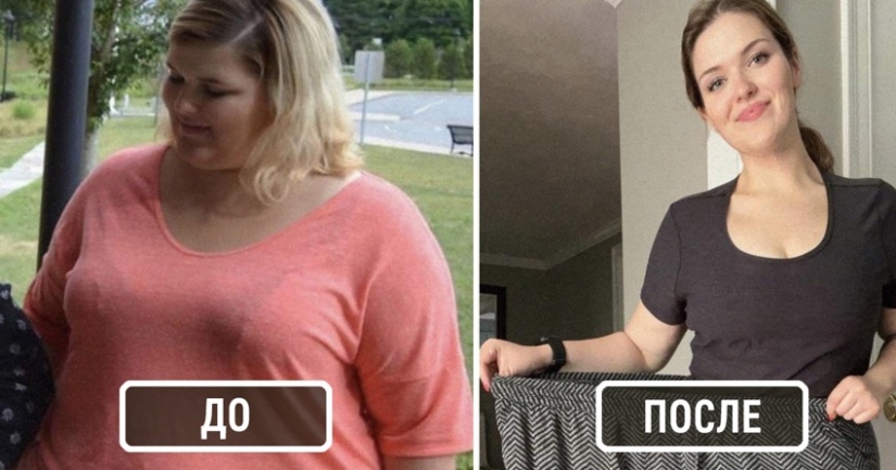 Inspiring examples of cardinal transformation: 30 photos before and after weight loss