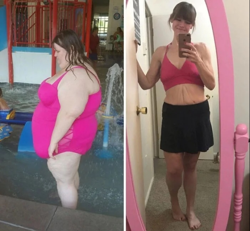 Inspiring examples of cardinal transformation: 30 photos before and after weight loss