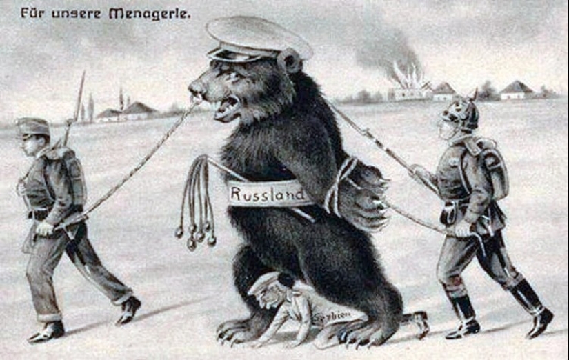 "Instead of culture, there are lice." Anti-Russian postcards from the First World War