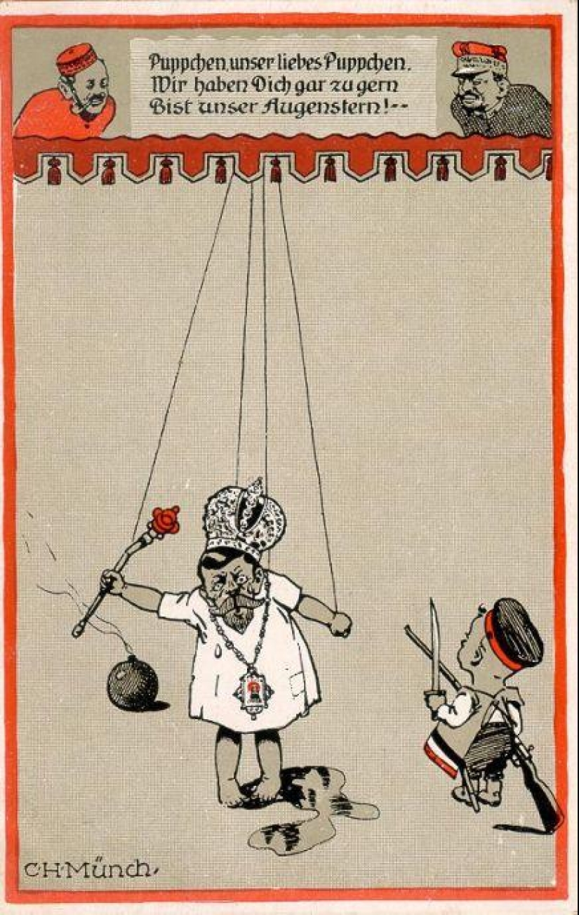 "Instead of culture, there are lice." Anti-Russian postcards from the First World War