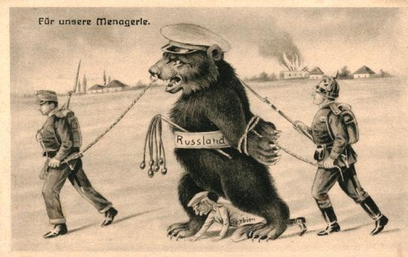 "Instead of culture, there are lice." Anti-Russian postcards from the First World War