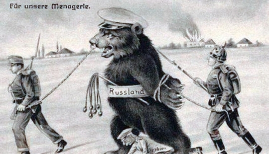 "Instead of culture, there are lice." Anti-Russian postcards from the First World War