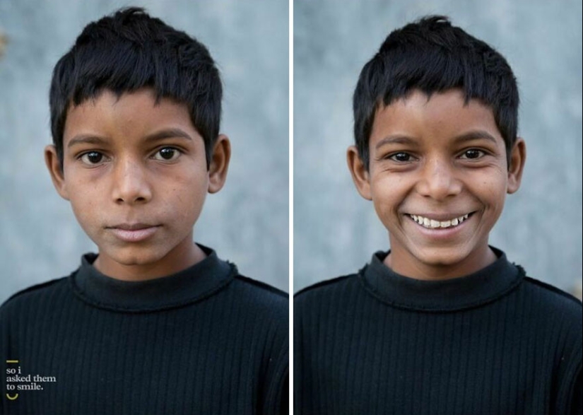 It will become warmer for everyone: 20 beautiful photos that demonstrate the full power of a smile