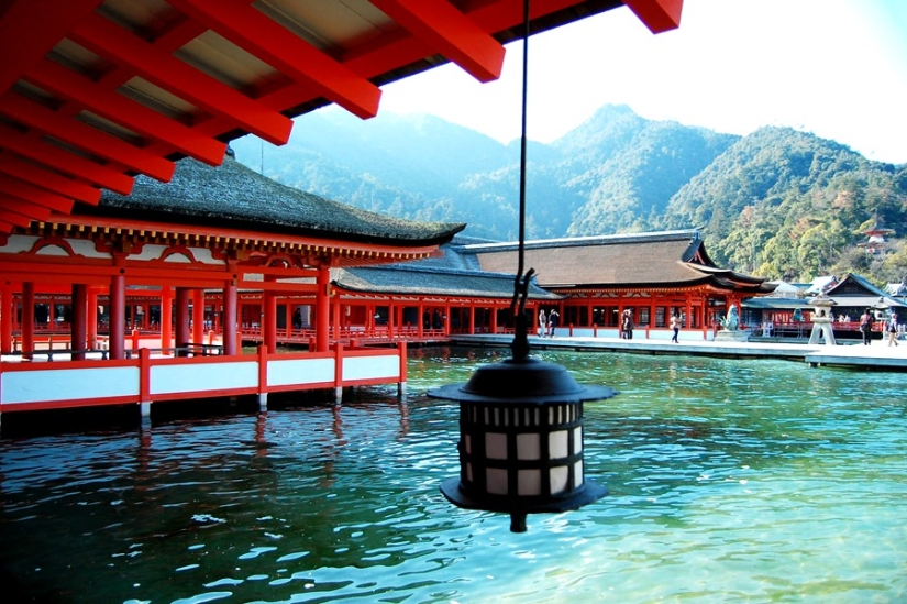 Itsukushima is a sacred island where it is forbidden to be born and die