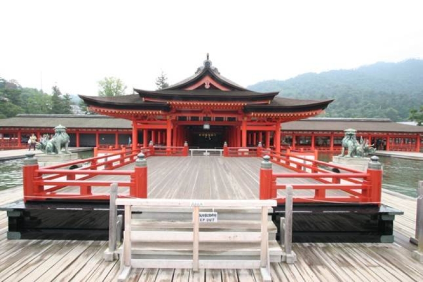 Itsukushima is a sacred island where it is forbidden to be born and die