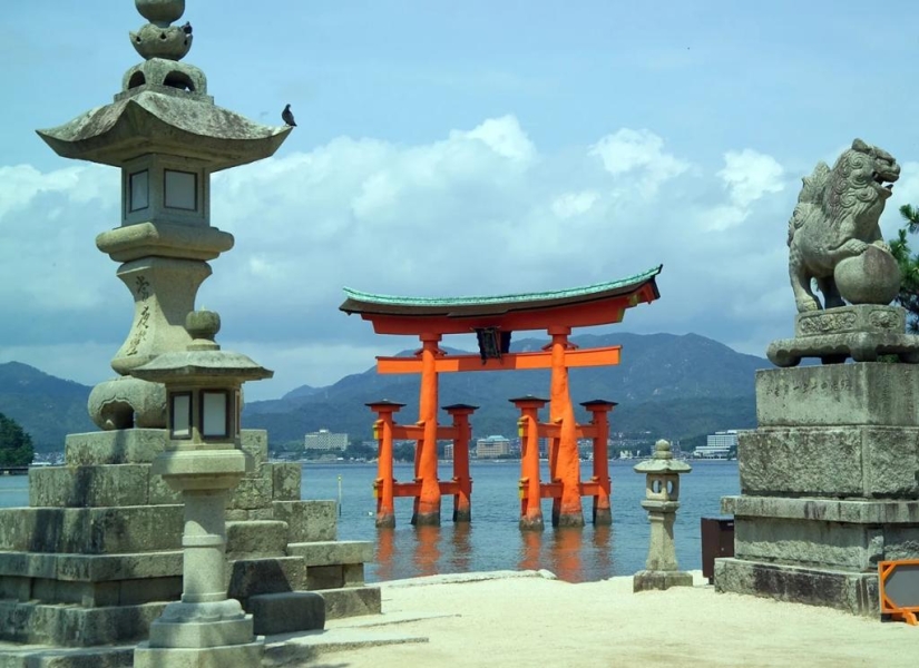 Itsukushima is a sacred island where it is forbidden to be born and die