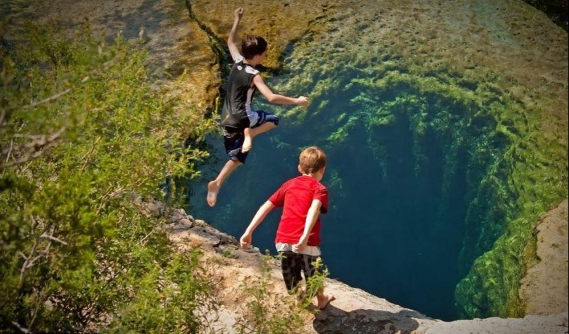 Jacob's Well - un lugar que mata a los buzos