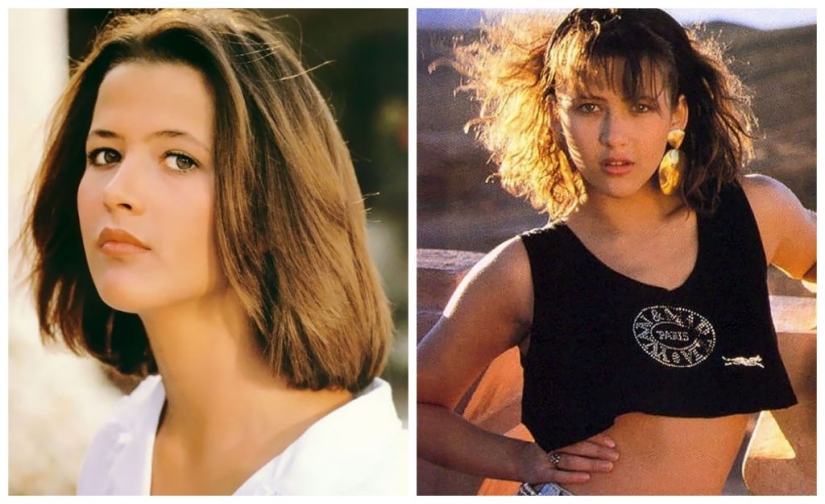 Joven y hermosa: 25 fotos raras de Sophie Marceau de la década de 1980