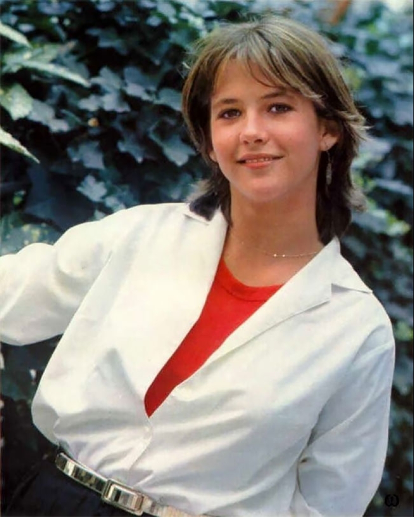 Joven y hermosa: 25 fotos raras de Sophie Marceau de la década de 1980