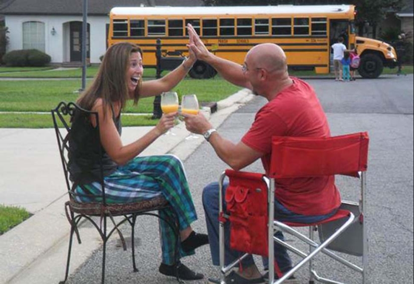 Jubilant parents who waited and waited for September 1