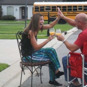 Jubilant parents who waited and waited for September 1