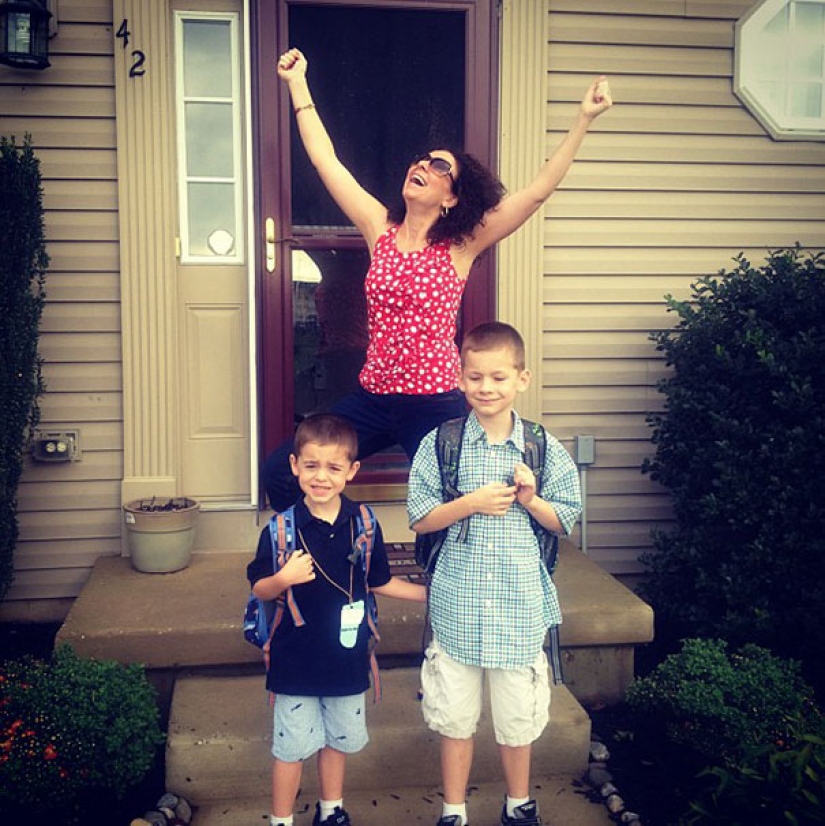 Jubilant parents who waited and waited for September 1