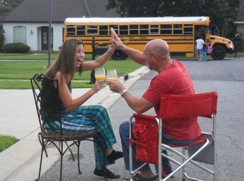 Jubilant parents who waited and waited for September 1