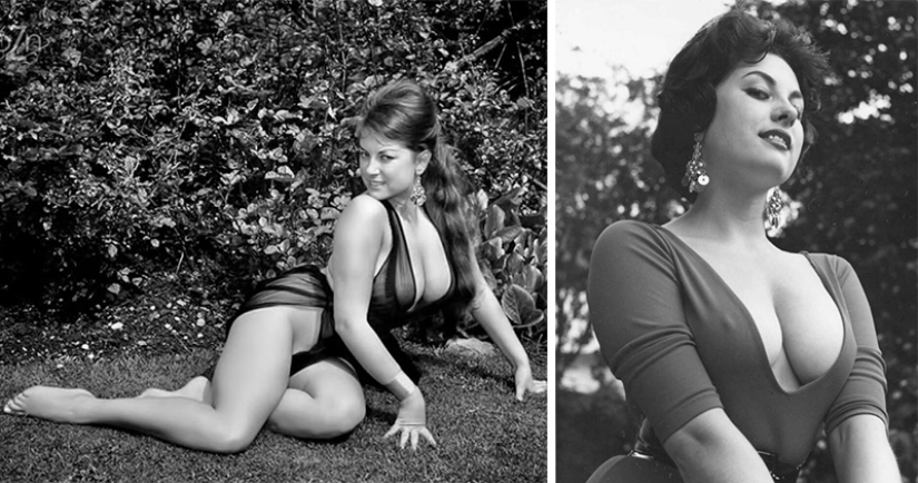 June Palmer — a British pinup model who took the laurels as a sex symbol at Americans