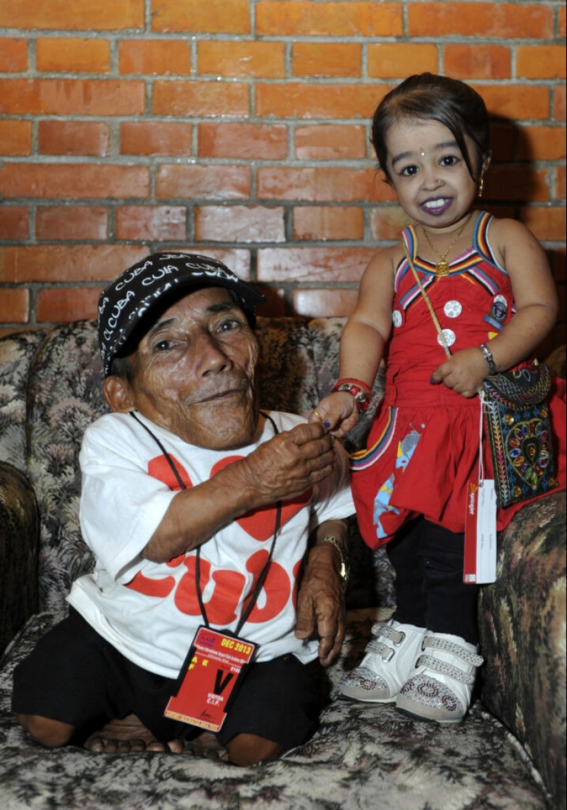 Jyoti Amji: la actriz más pequeña del planeta y estrella de las redes sociales