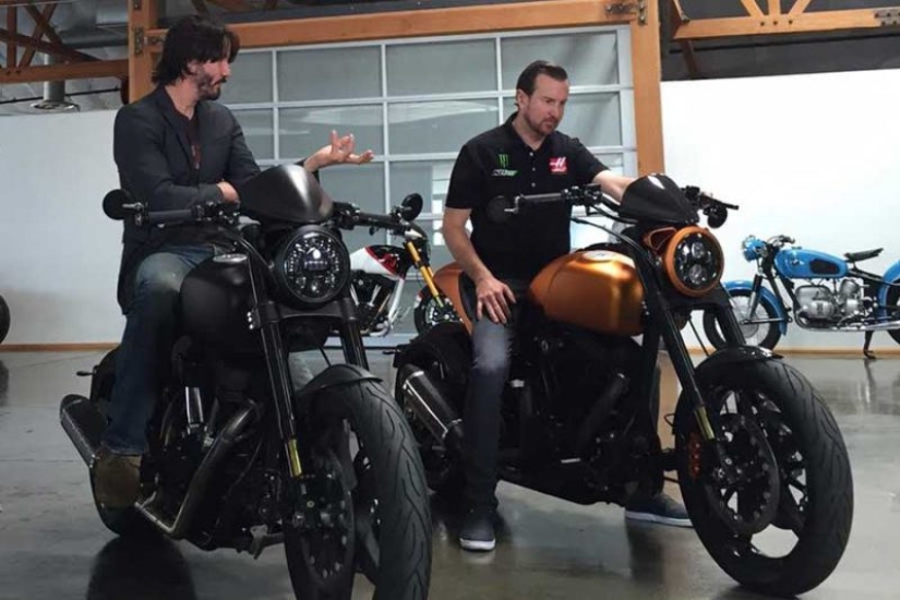 Keanu Reeves y la feliz historia de su amor... para motocicletas