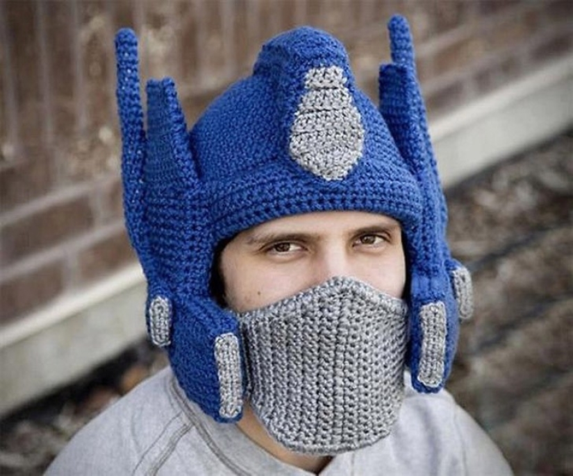 Knitted hats level 80