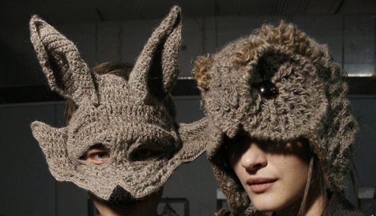 Knitted hats level 80