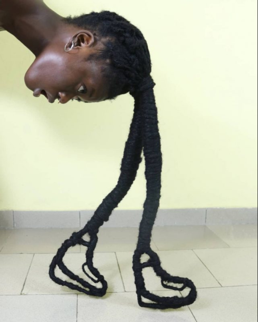 Kosa-Krasa: African artist creates amazing sculptures out of my own hair