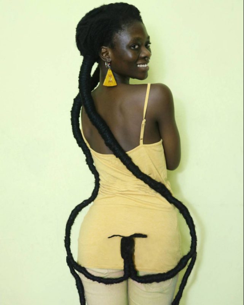 Kosa-Krasa: African artist creates amazing sculptures out of my own hair