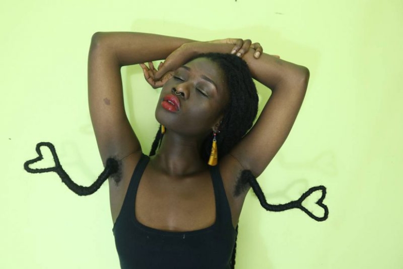 Kosa-Krasa: African artist creates amazing sculptures out of my own hair