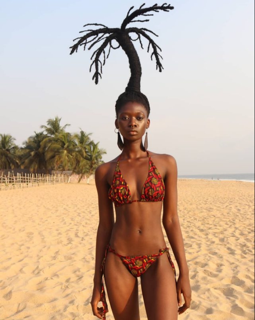 Kosa-Krasa: African artist creates amazing sculptures out of my own hair