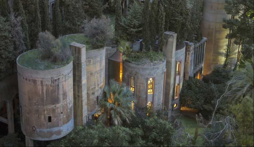 La antigua fábrica de cemento se convirtió en una verdadera villa