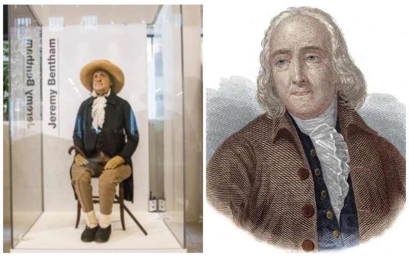 La atracción más espeluznante de Gran Bretaña — La Momia de Jeremy Bentham