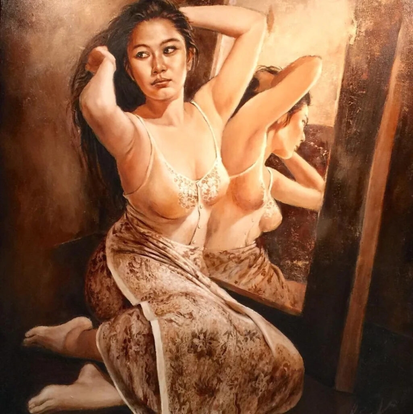 La belleza de las mujeres indonesias en los retratos de Josephine Linggar