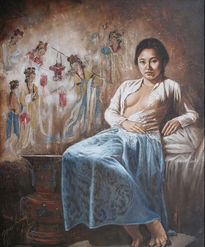 La belleza de las mujeres indonesias en los retratos de Josephine Linggar