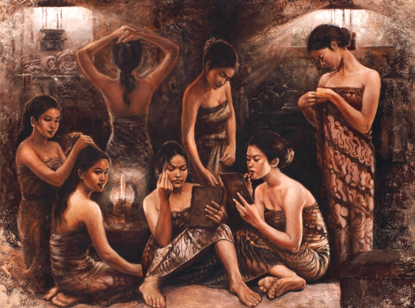 La belleza de las mujeres indonesias en los retratos de Josephine Linggar