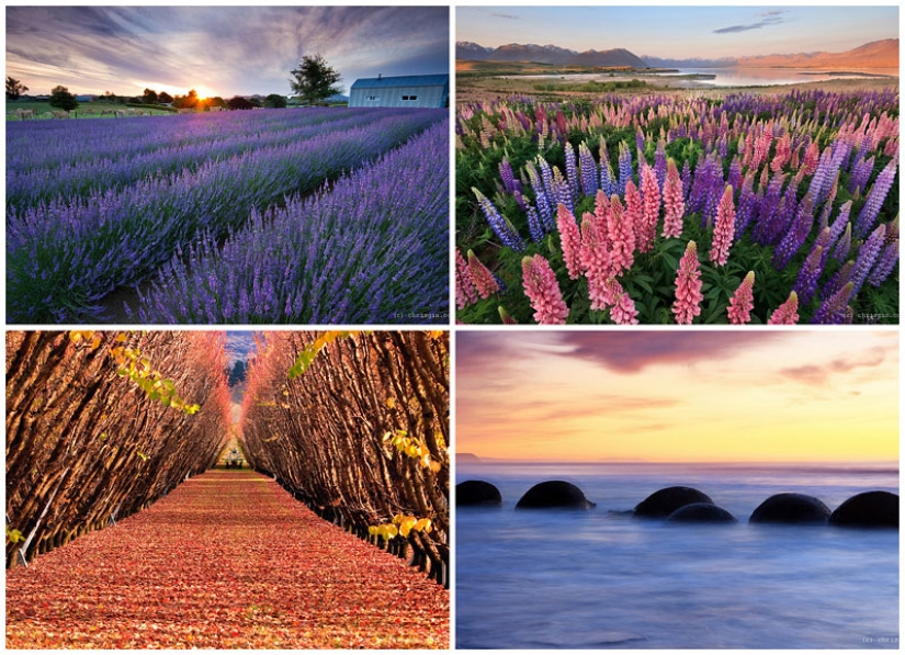 La belleza de los paisajes de Nueva Zelanda en la lente de Chris Jean