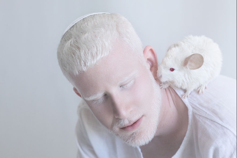 La belleza hipnótica de los albinos en el proyecto fotográfico de Yulia Taits