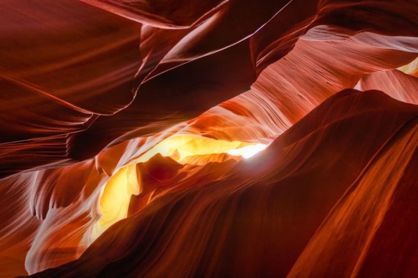 La belleza sobrenatural de Antelope Canyon