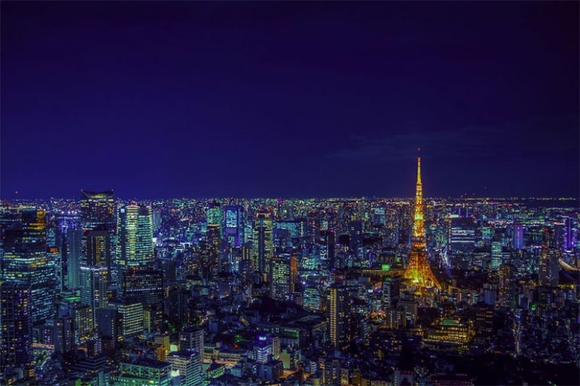 La ciudad de las luces: 15 impresionantes imágenes de Tokio por la noche desde una altura de rascacielos